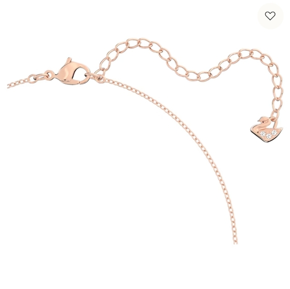 Lilia Y necklaceButterfly, Pink, Rose gold-tone plated - Picture 4 of 7